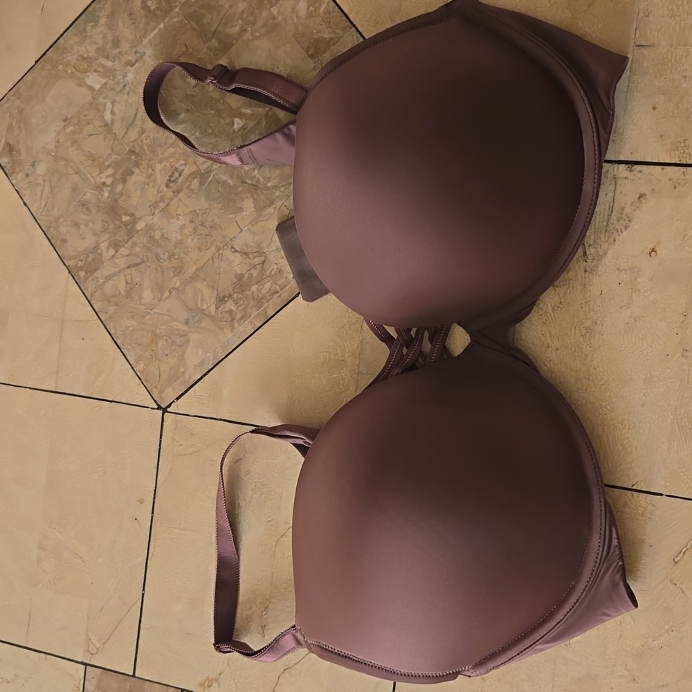 Torrid Curve Brown Back Smoothing Padded Bra 40dd - image 1